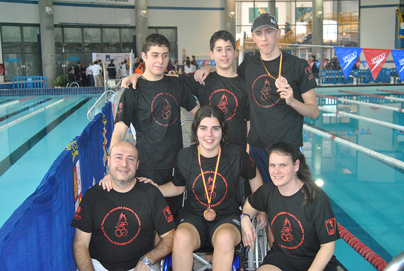Medallas para la Nataci&oacute;n Navarra en Valladolid